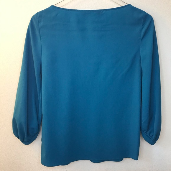 ZARA blouse with balloon sleeves. - Picture 6 of 6